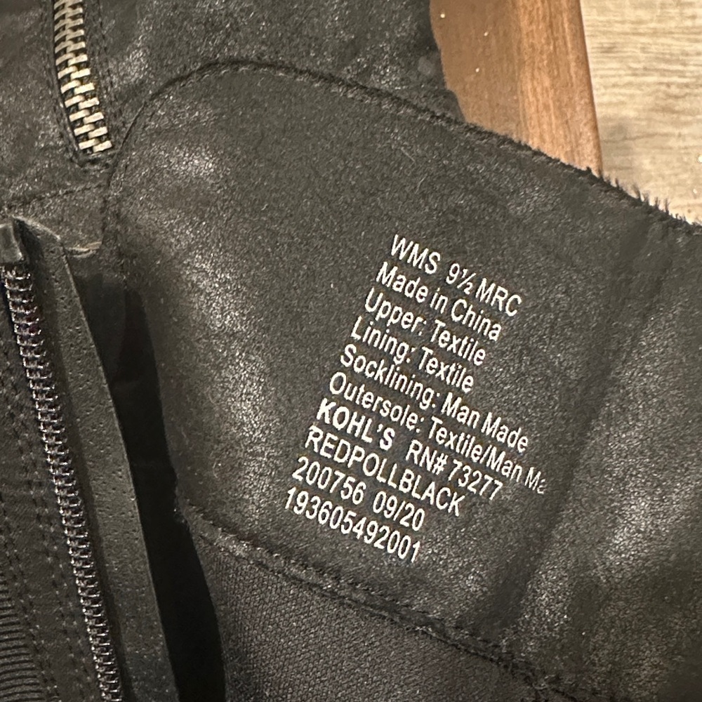 SO Black Over-the-Knee Zip & Buckle Riding Boots - Picture 5 of 5
